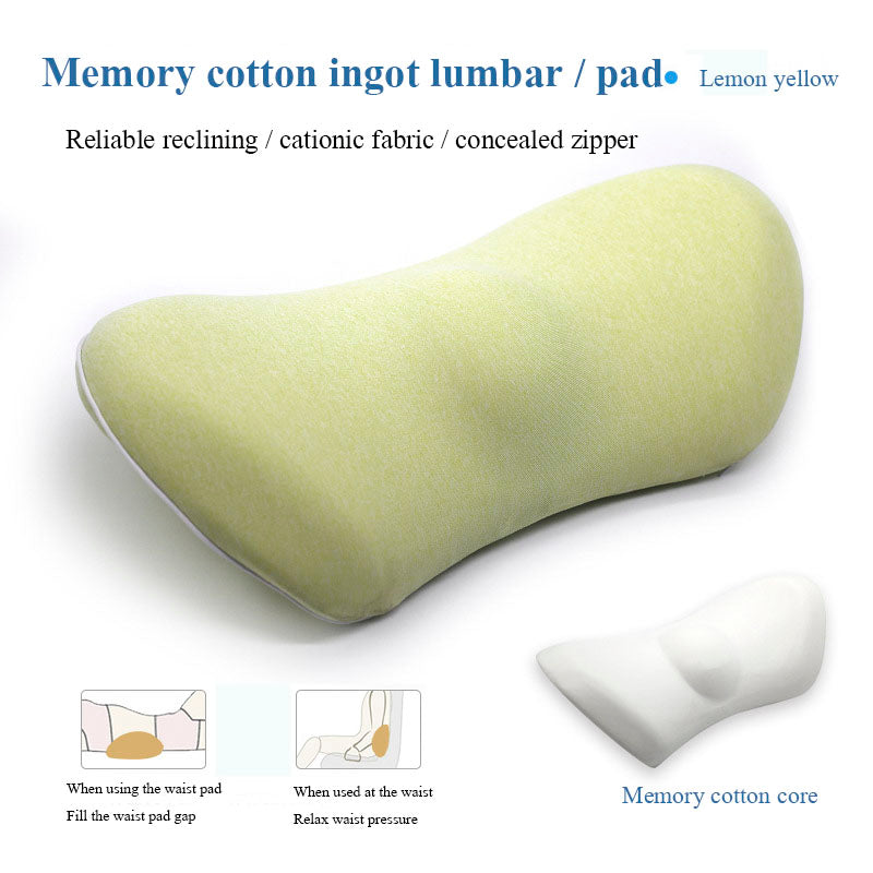 Lumbar Support Pillow For Side Sleepers Pregnancy Relieve Hip