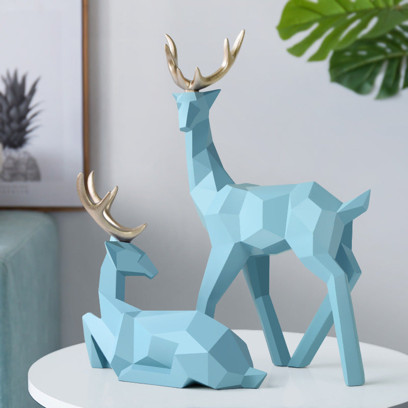 Resin Deer Statue