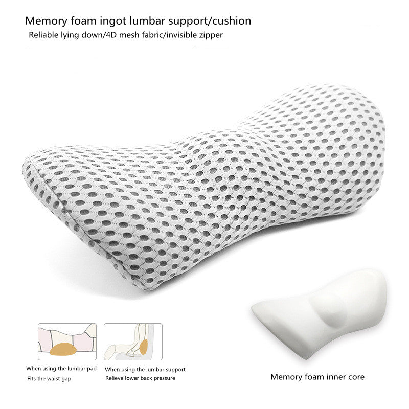 Lumbar Support Pillow For Side Sleepers Pregnancy Relieve Hip