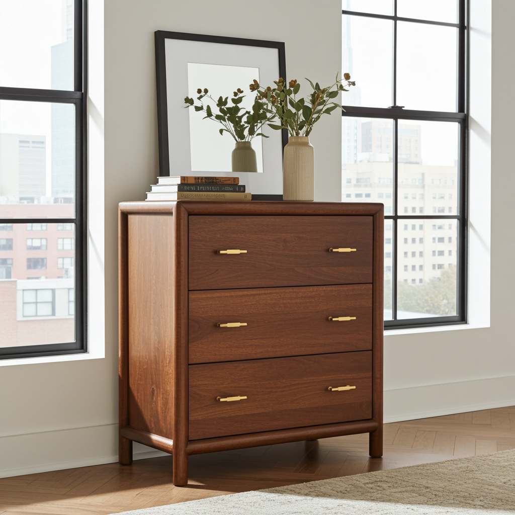 Regency 3-Drawer Chest