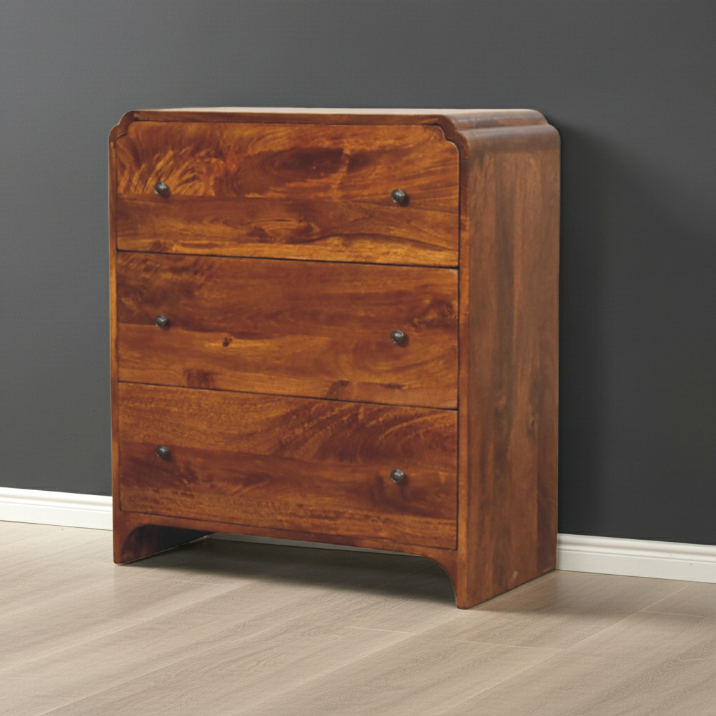 Newton Chestnut 3 Drawer Chest