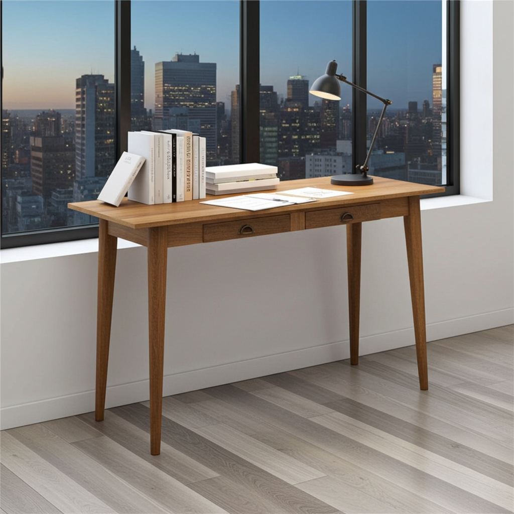 2 Drawer Nordic Writing Desk