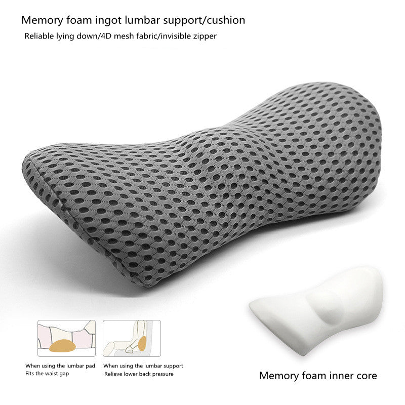 Lumbar Support Pillow For Side Sleepers Pregnancy Relieve Hip