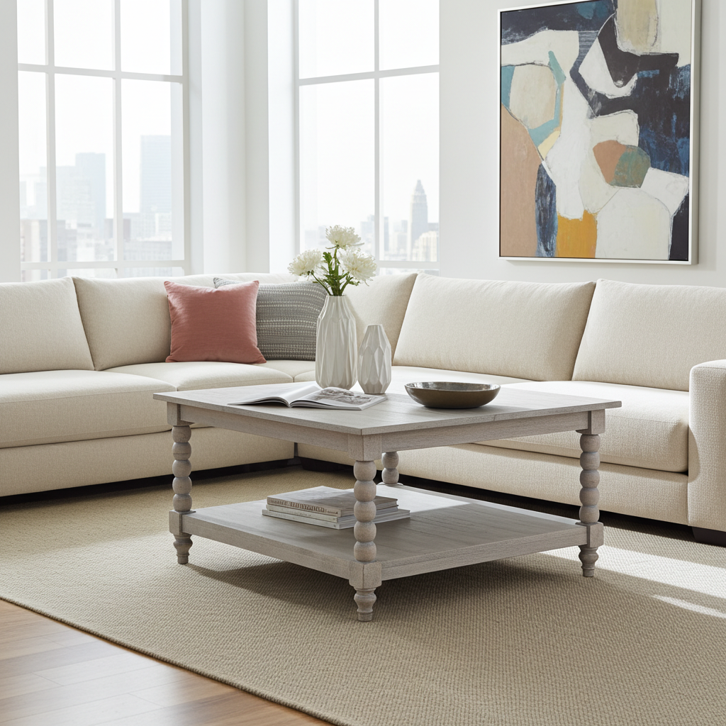 Barclay Acid Wash Coffee Table