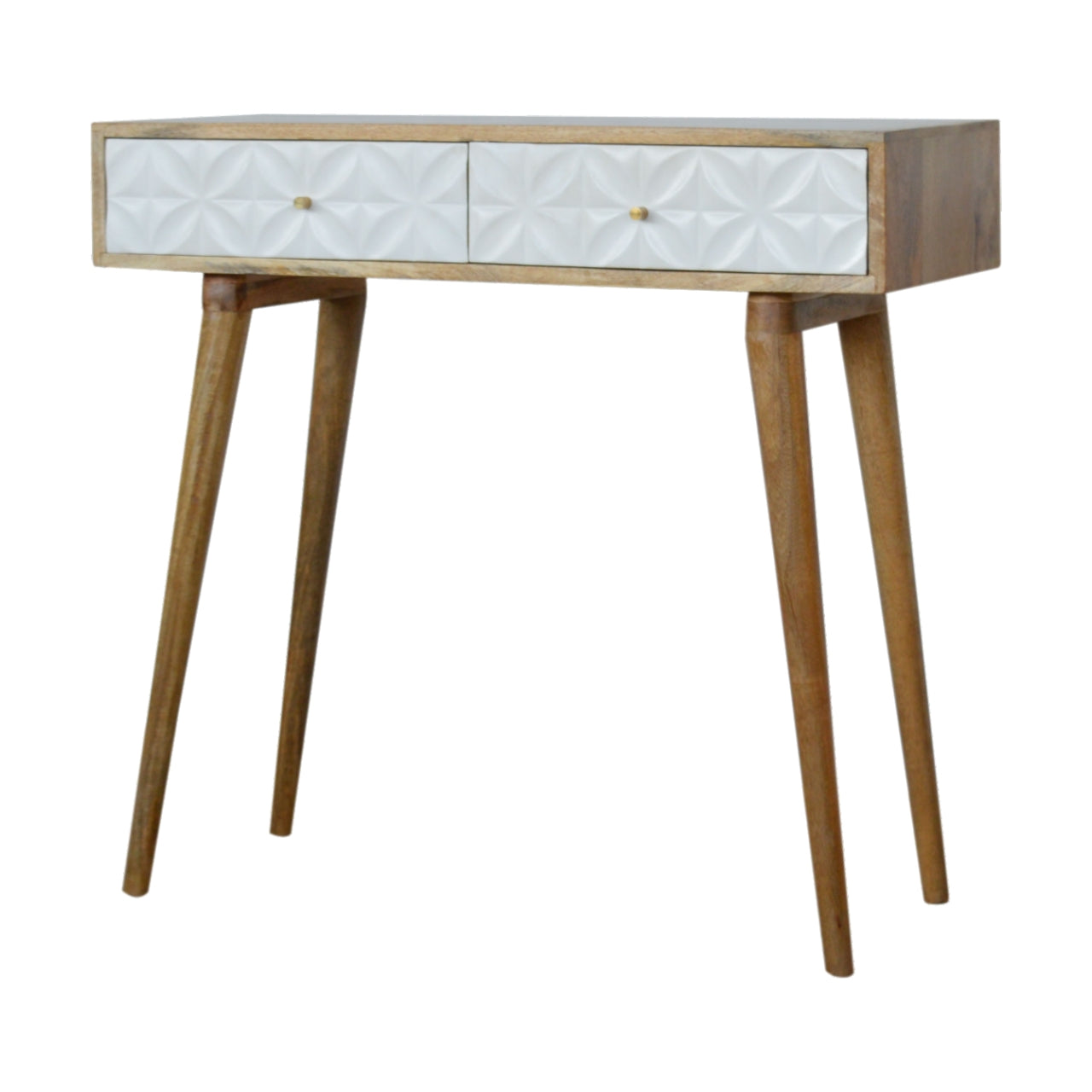 Daisy Carved Console Table